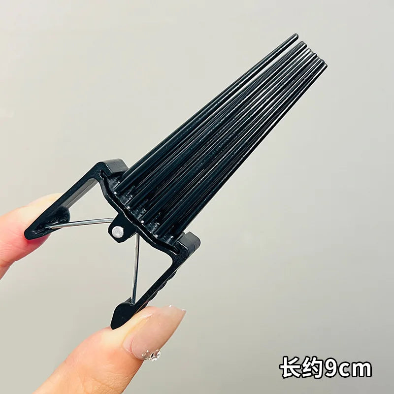 Curling Bangs Volumizing Hair Clip No Heat Root Lift for Women Natural Hair Care Styling Tools DIY Hair Styling Fluffiness Tool