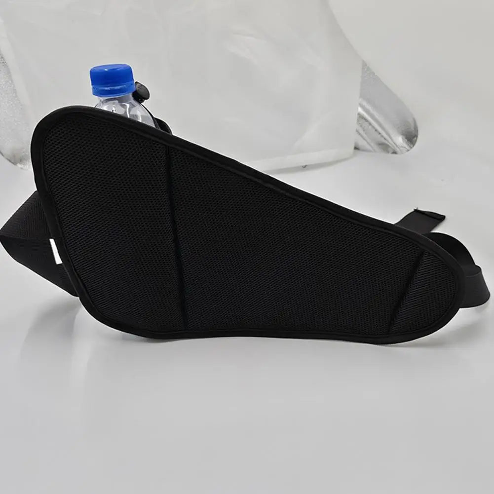 Adjustable Sports Fanny Pack with Water Bottle Holder  Multifunctional Outdoor Running Waist Bag for Hiking Cycling Fitness