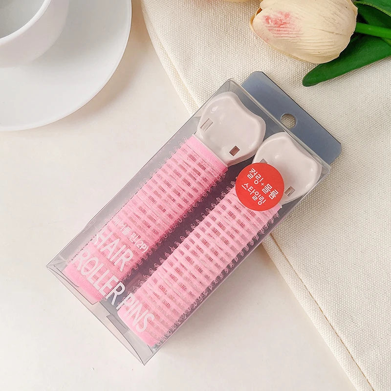 Curling Bangs Volumizing Hair Clip No Heat Root Lift for Women Natural Hair Care Styling Tools DIY Hair Styling Fluffiness Tool