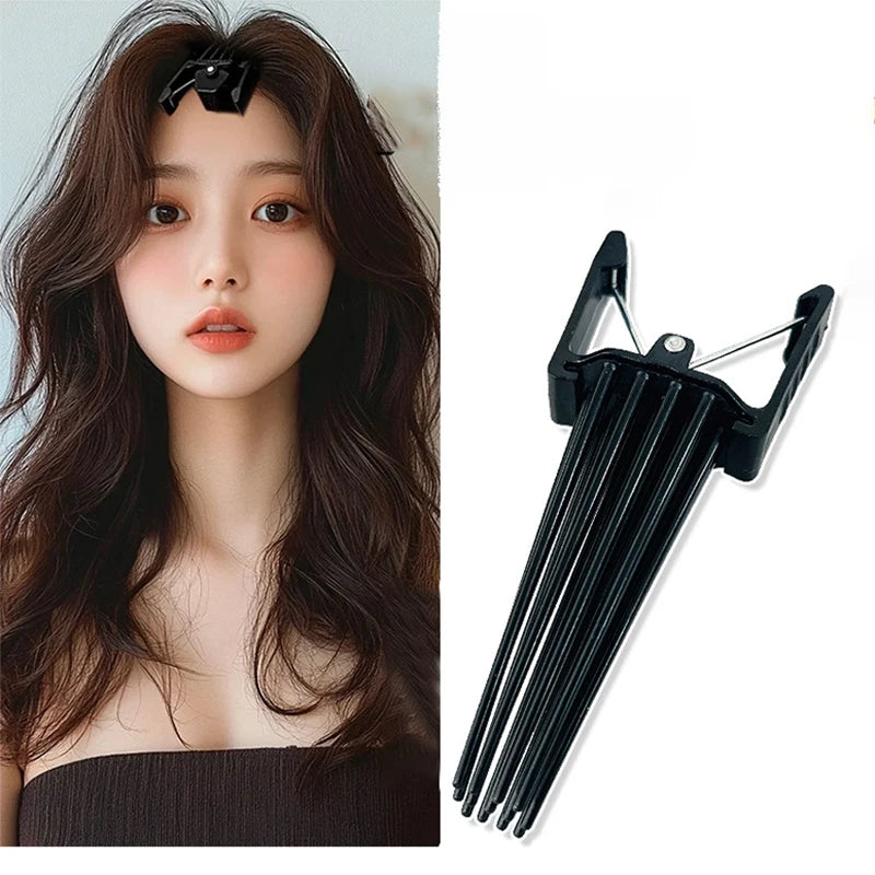 Curling Bangs Volumizing Hair Clip No Heat Root Lift for Women Natural Hair Care Styling Tools DIY Hair Styling Fluffiness Tool