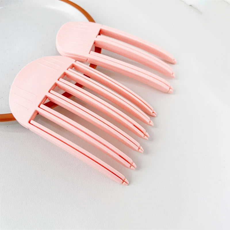 Curling Bangs Volumizing Hair Clip No Heat Root Lift for Women Natural Hair Care Styling Tools DIY Hair Styling Fluffiness Tool
