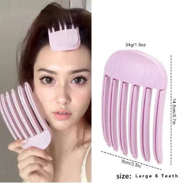 Curling Bangs Volumizing Hair Clip No Heat Root Lift for Women Natural Hair Care Styling Tools DIY Hair Styling Fluffiness Tool