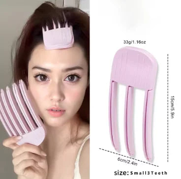 Curling Bangs Volumizing Hair Clip No Heat Root Lift for Women Natural Hair Care Styling Tools DIY Hair Styling Fluffiness Tool